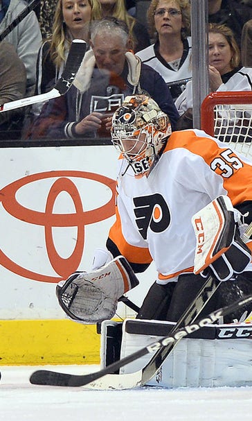 Flyers, Mason record shutout as Kings' struggles continue